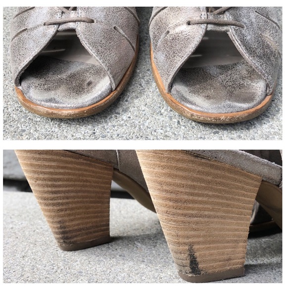 Paul Green Cosmo Leather Lace-Up Sandal sz 10 - Picture 7 of 8